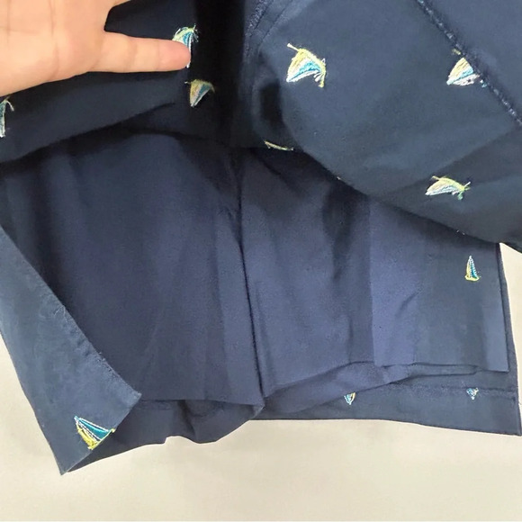 IZOD G-flex cotton golf skort skirt with shorts casual wear coastal design Sz 8 - Picture 7 of 10